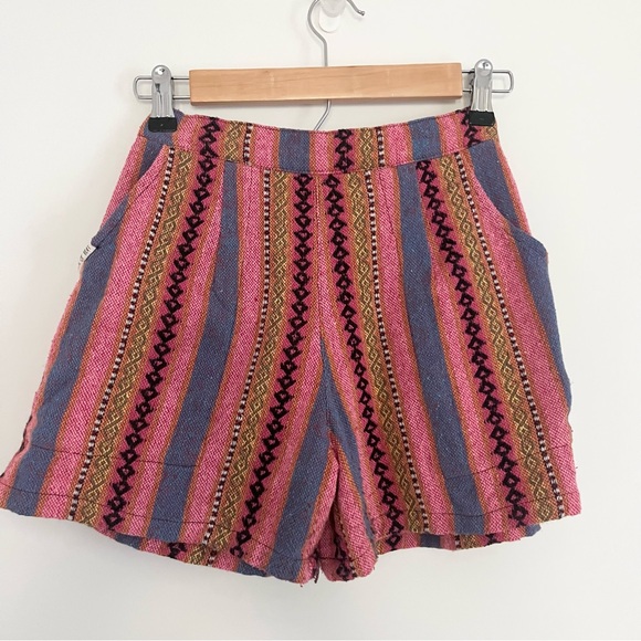 Color of Heat Hemp Women’s Shorts Bonnaroo Festival Natural Fibers Colorful S - Picture 2 of 6